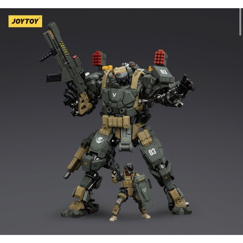JoyToy 118 Scale Tyrant Squad 03 Tactical Type Battle For The Stars OPEN BOX